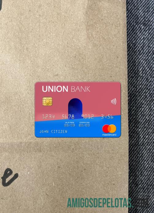 Albânia Union Bank Mastercard Photolook Front modelo